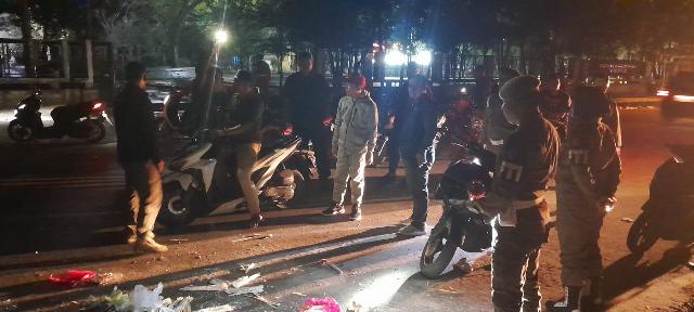 Pj Bupati Inhil Tinjau Kebersihan dan Lampu Penerangan Kota Tembilahan